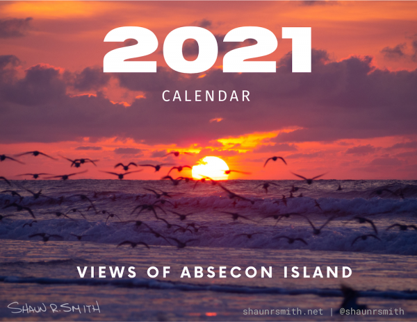 2021 Calendar - Views of Absecon Island